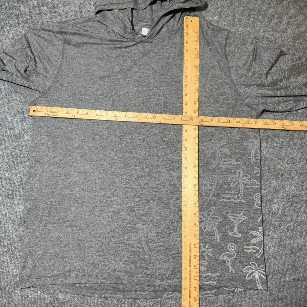 Chubbies Performance Hoodie Reflective‎ Cocktails Flamingo Palm Trees Men 2XL